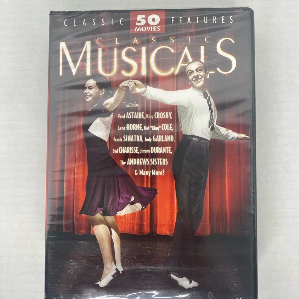 Classical Movies on DVD. Collection of 50 DVD’s, Songs, Dance, Music. NEW